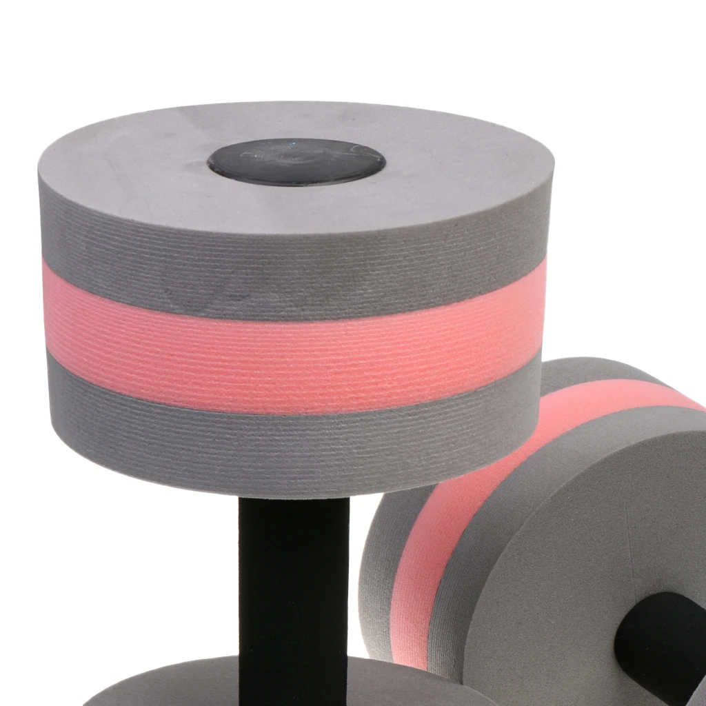 2x Water Aerobics Dumbbell Aquatic Barbell Fitness Pool Exercise