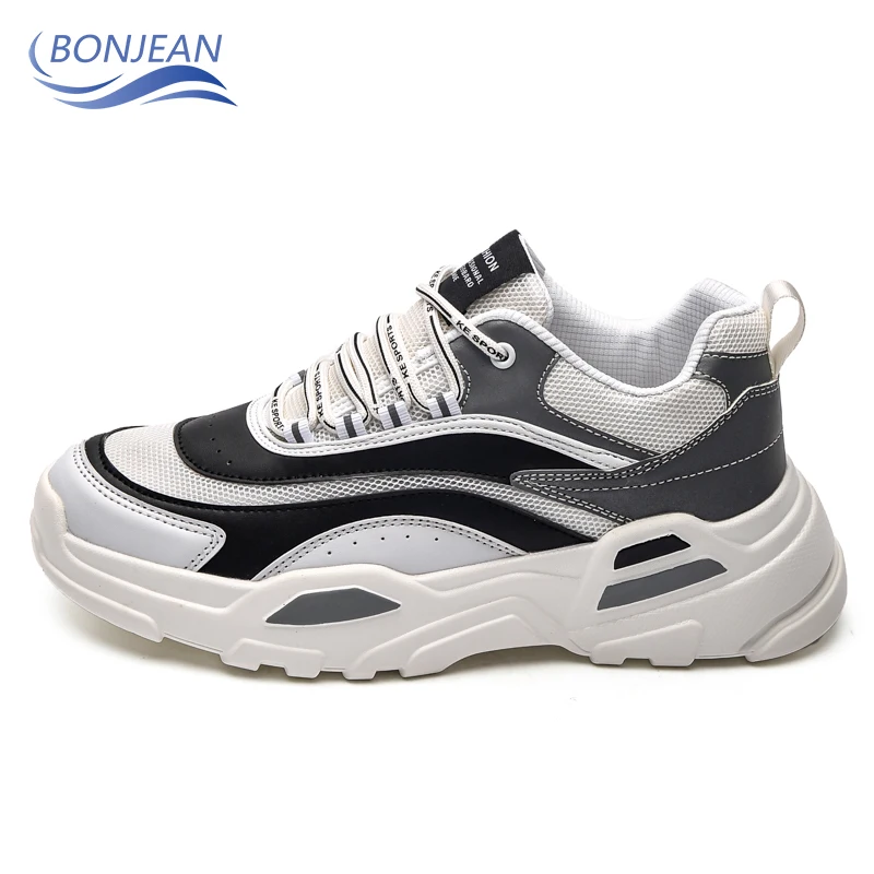 

BONJEAN Luminous Running Shoes Comfortable Jogging Trainers Breathable Walking Sports Sneakers Fashion Shock Resistance Shoes