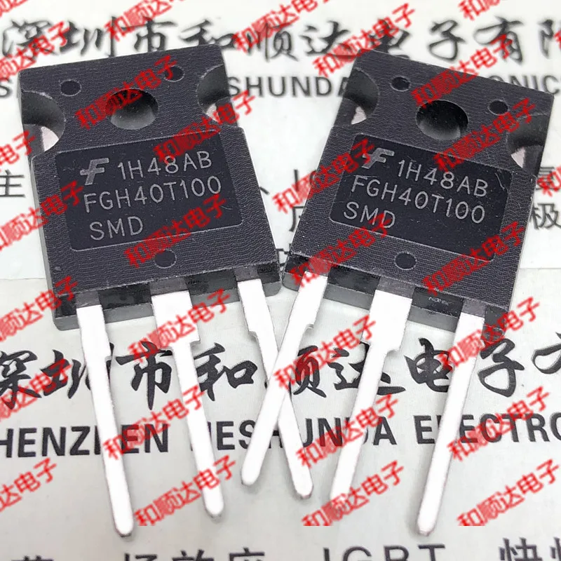 10 шт./лот FGH40T100SMD новые имеющиеся в 247 1000V 40A