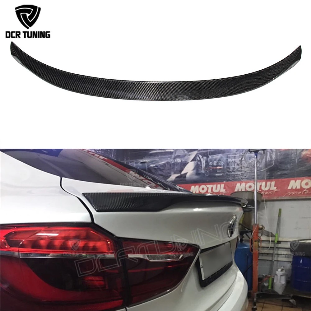 Спойлер из углеродного волокна для BMW X6 F16 2014 2015 2016 UP F86 карбоновый спойлер M стиль