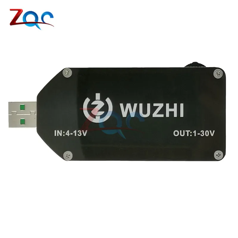 CNC USB TYEPE-C DC преобразователь CC CV 1-30V 2A 15W повышающий Регулируемый источник питания постоянное напряжение QC2.0 3,0 AFC