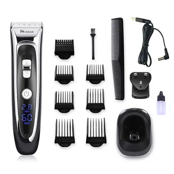 

Electric Hair Clipper for Men Professional Hair Trimmer Razor Hair Cutting Machine Barber Clippers LCD Diplay Haircut Tool