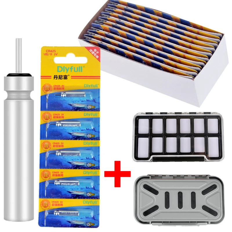 Flutuador de Pesca Baterias Elétrica 3v Luz Noturna Células Pino Lítio Led Pesca Flutuador Accessoriesluminous Cr425 Cr435 Cr322 1 elétrica 3v luz noturna células pino lítio