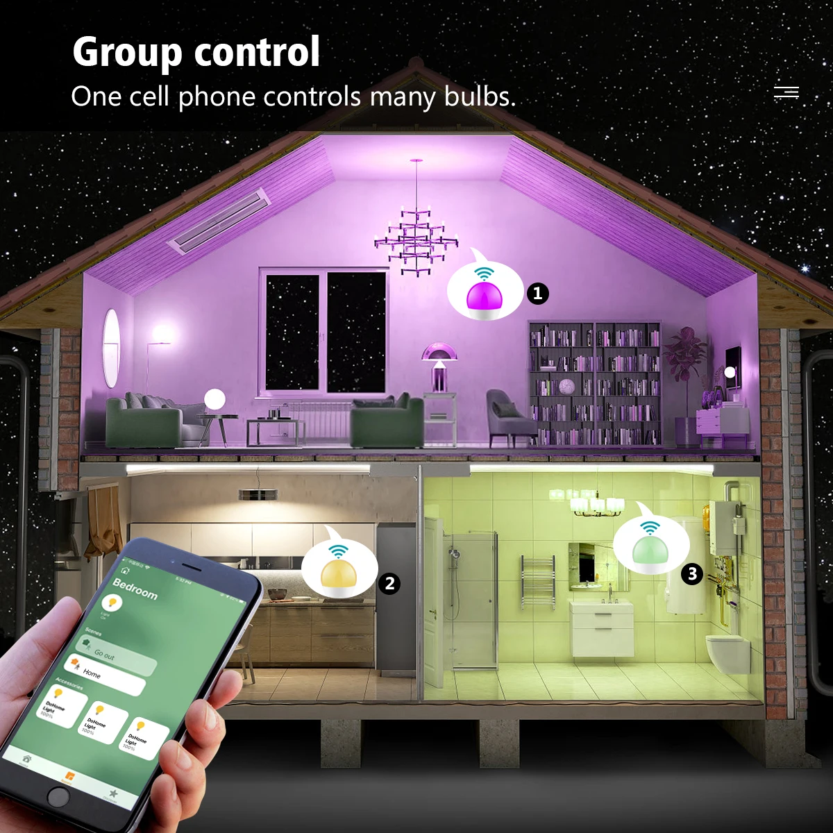 9W RGB Apple Homekit WIFI Light LED lamp RGBW Bluetooth LED Bulb E27 Siri Voice Control Home Lighting Work With Homekit smart led light bulbs