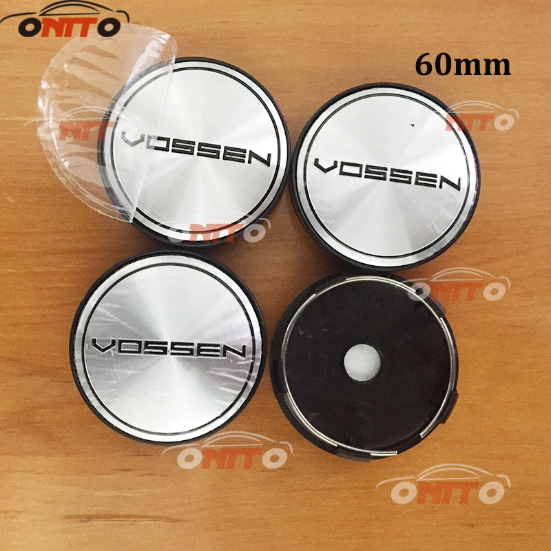 

20pcs 56mm 60mm Car Wheel Center Centre Rim Cap VOSSEN Emblem For SQ5 GLE GTR LS Q50 Scirocco Auto Tire Accessories 56mm sticker