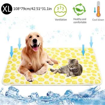 

Pet Dog Cooling Mat Dog Self Cooling Pad Sofa Cushion For Indoor Outdoor Use