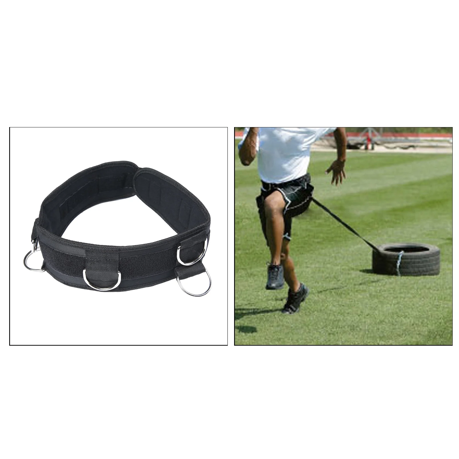 Cinturón de entrenamiento de rebote, correa de cintura ajustable para deporte, correr, gimnasio, banda de resistencia de velocidad, agilidad, máquinas de Cable