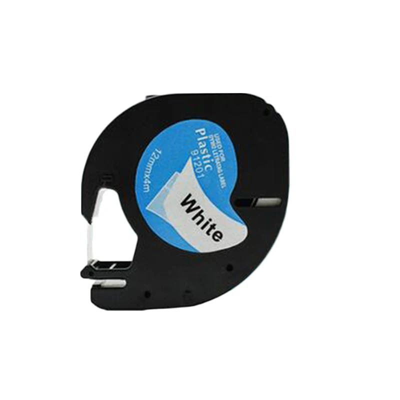 1x91201 черный на белой этикетке кассета для Dymo LT-100H Labelmanager УФ-стойкий