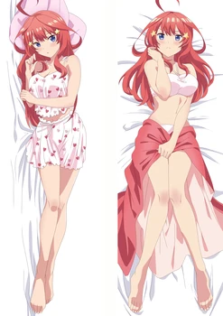 

2020 February Update Anime The Quintessential Quintuplets pillow Case Cover 3D Double-sided Bedding Hugging Body pillowcase