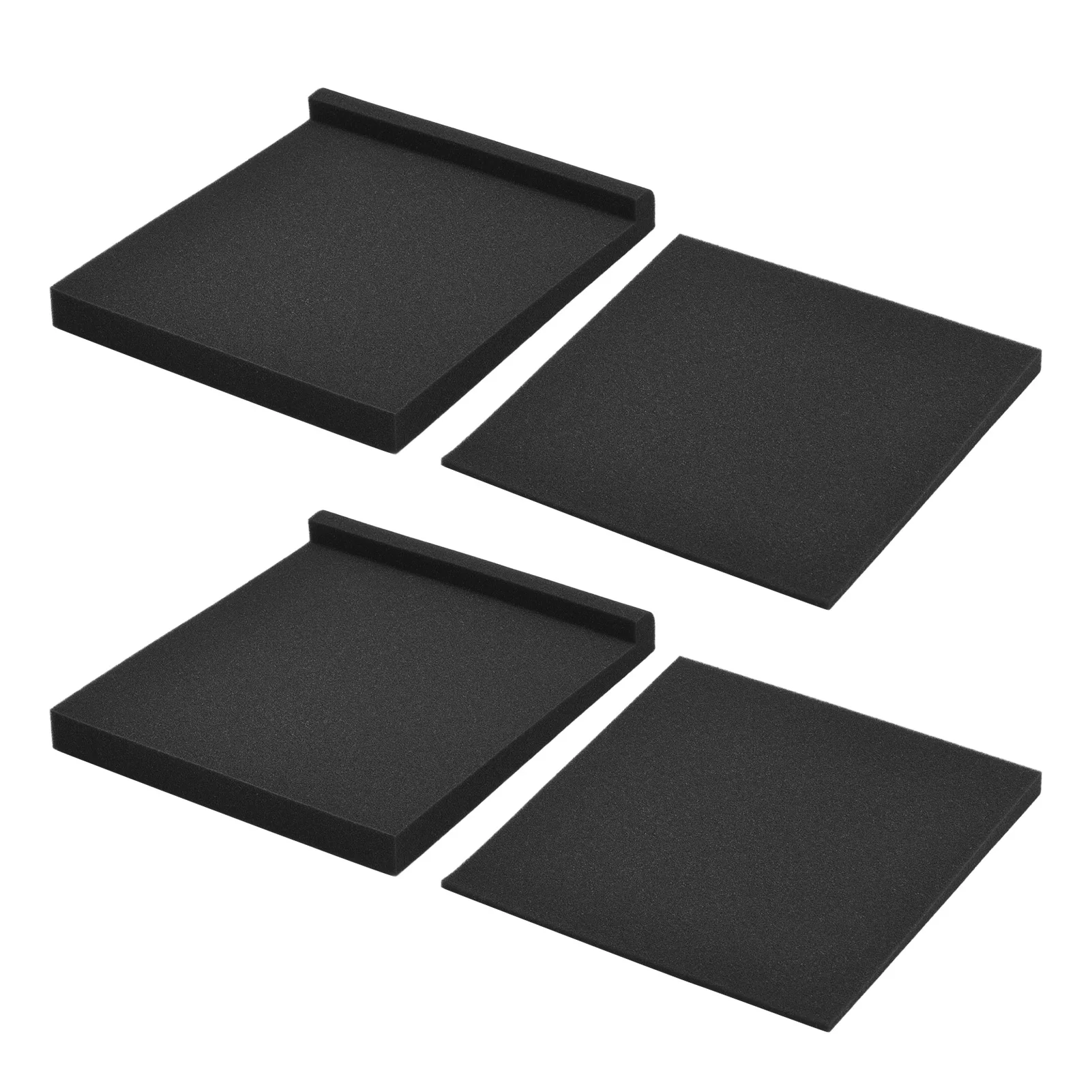 

2 Packs High Density Acoustic Isolation Foam Isolation Pads 30 * 27cm Usable Area for Studio Monitor Speaker