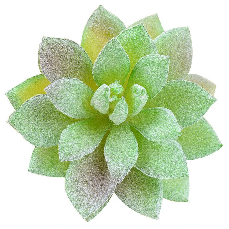 Artificial Succulents Fake Plants Garden Home Office Decoration Mixed 12pcs//set