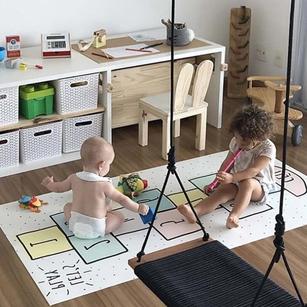 Детский коврик, одеяло для ползания, игровой коврик для детей, Детский игровой коврик, противоскользящий Детский ковер, мягкие аксессуары для дома HM0015