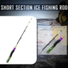 61cm Ice Fishing Rod Carbon Spinning Winter Raft Shrimp Carp Fishing Child Pole Winter Fishing Rod Tackle ► Photo 3/6