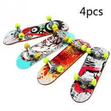 Mini Finger Board en alliage de haute qualité pour enfants, 4 pièces, jouet de fête, cadeau