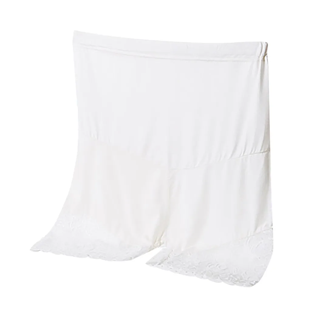 Белый women's underpants for pregnant Maternity High Waist Flat Edge Comfy Soft Lace Adjustable Panties Underwear трусы женские - Цвет: Белый