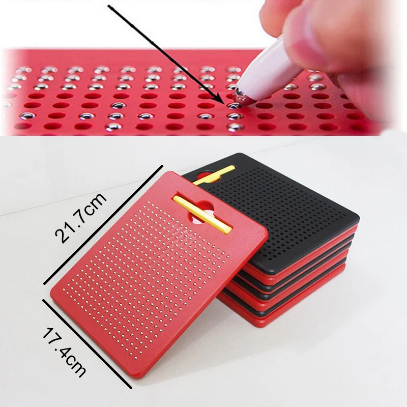 Магнитный Мяч эскиз Pad доска для рисования с ручкой обучения планшет дети