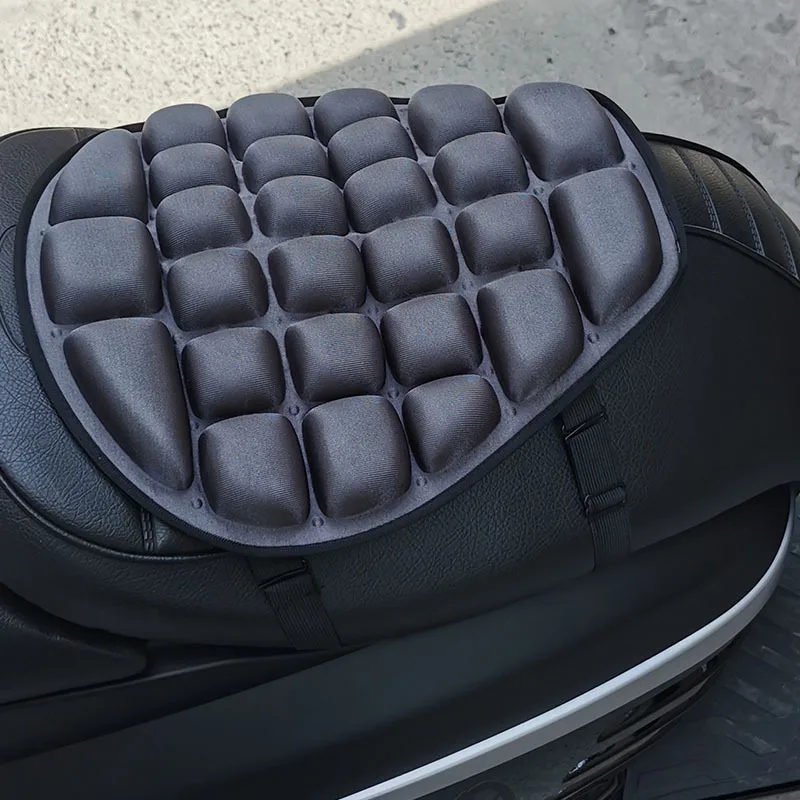 Motorcycle Seat Cushion Cover 3D Mesh Protector Insulation Honeycomb Universal for Electri |