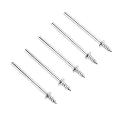 25Pcs Dremel Rotary Tools Connection Mandrels for Mini Felt Wheels 2.35mm Shank Polishing Wheel Mandrels Cut-off Wheel Holder