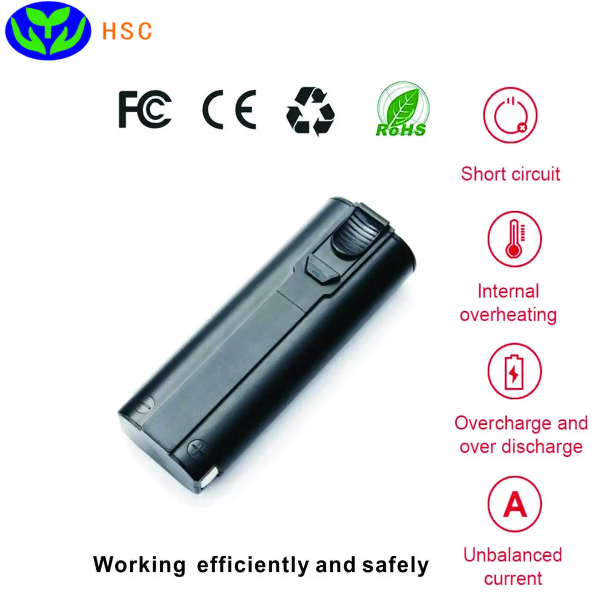 2000mAh Potable battery pack PAS6 NiCD батарея 6V Замена для Paslode 404717 BCPAS-404717 BCPAS-404717HC аккумулятор 6V