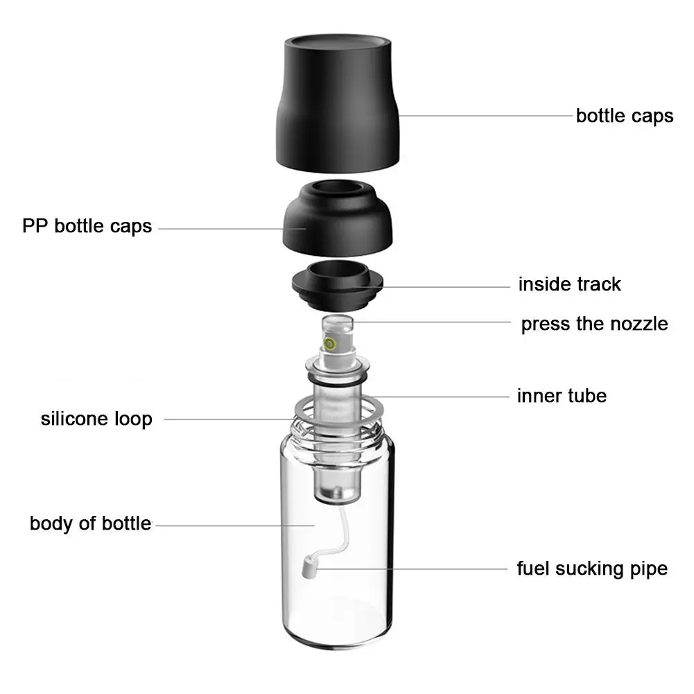 Распылительная бутылка пневматическая папка-разделитель бутылка кухня количественный прессованный резервуар для масла уксус, соевый соус бутылка японское оливковое масло