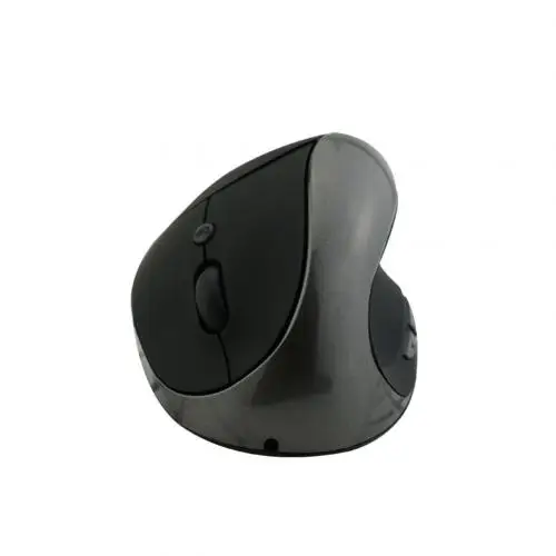 Grey Wireless Mouse Совместимость с вертикальной эргономичной вертикальной мышкой компьютерная мышь, перезаряжаемая 2,4G 6 Кнопка для настольного ноутбука - Цвет: Grey Wireless Mouse