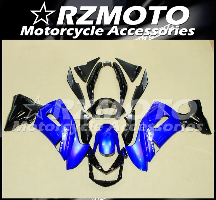 ABS мотоцикл обтекатель комплект для KAWASAKI ER-6F 2006-2008 год кузов литьевая форма Магазин № 2012