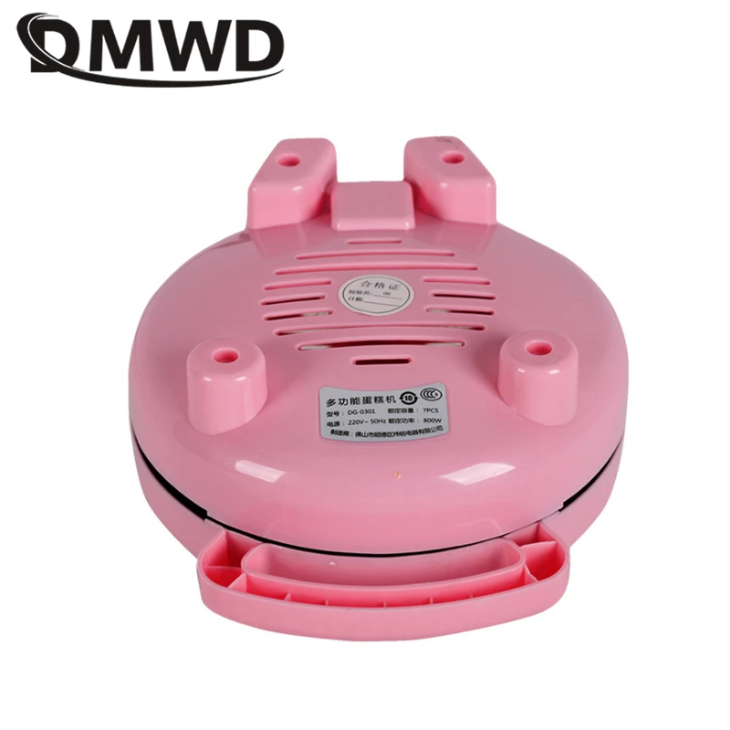 DMWD Бытовая DIY машина для приготовления тортов автоматическая машина для завтрака мультяшное яйцо форма для торта яичный пирог машина 220 В