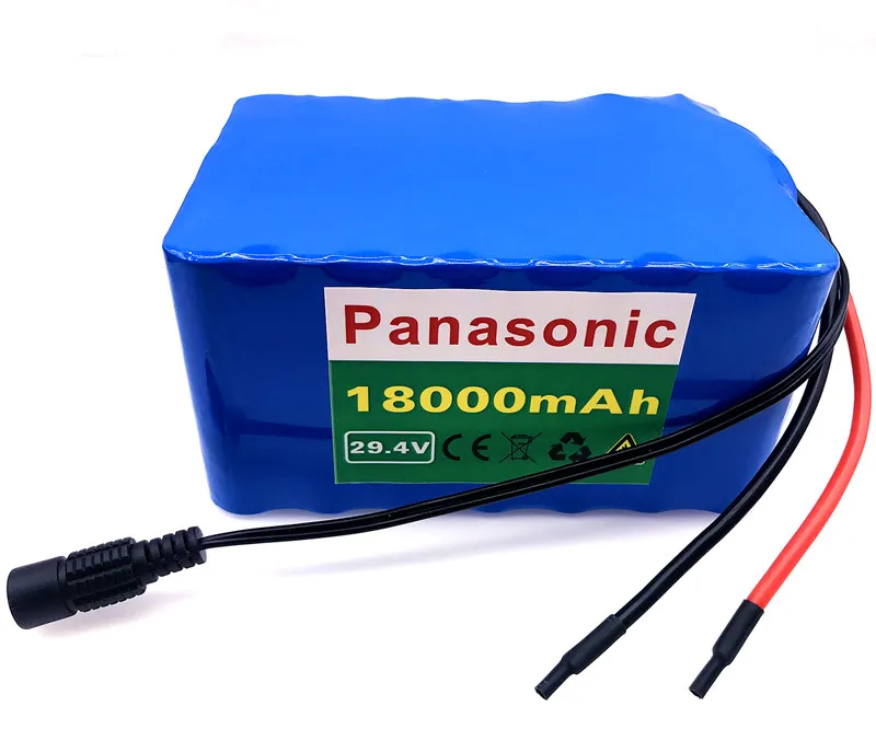 Аккумулятор Panasonic 7S5P 24v 18Ah 250w 29,4 V 18000mAh литий-ионный аккумулятор для инвалидных колясок и электрического велосипеда+ зарядное устройство