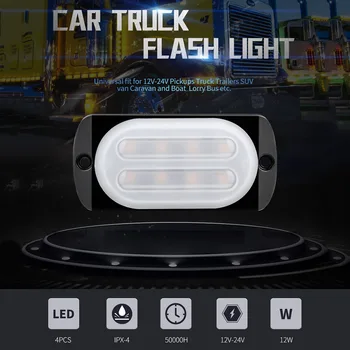 

White Signal Light Flash 2600-15000K Shockproof Lamp Replacement Parts