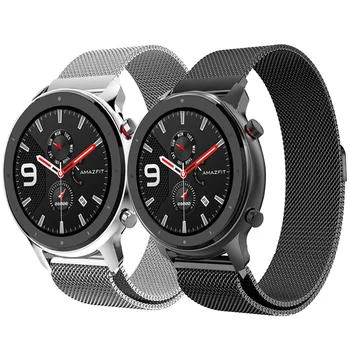 

Milanese Loop Bracelet Stainless Steel Band Strap For Huami Amazfit GTR 47mm 42mm Watchband Bracelet Belt 20MM 22mm Wristband