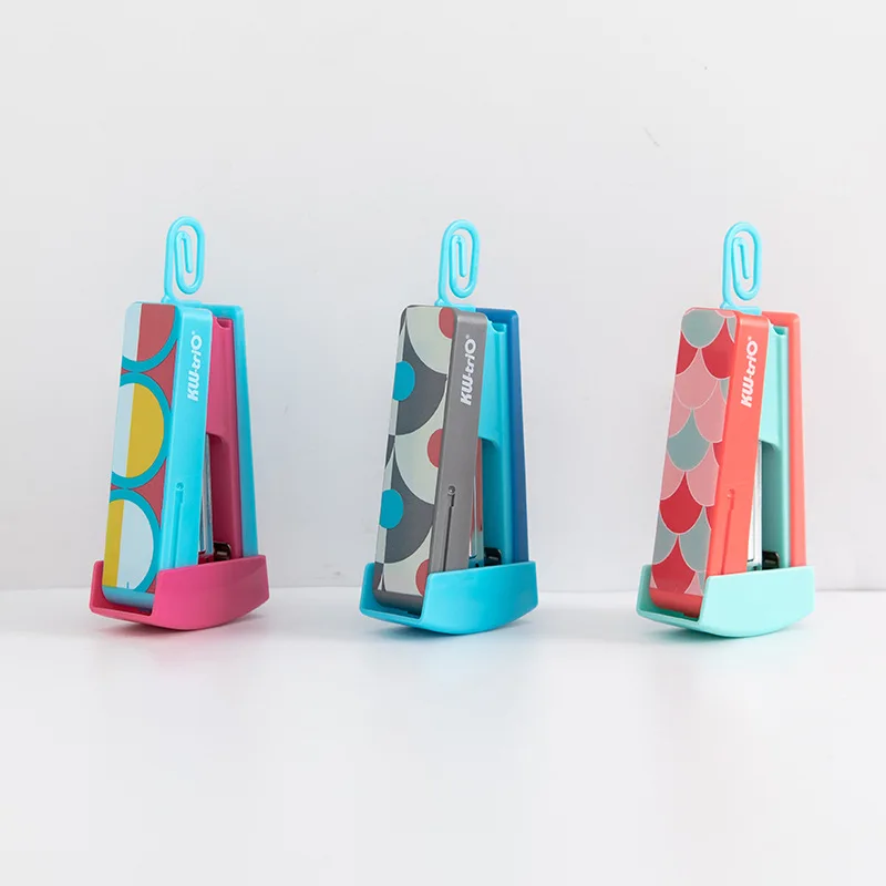 

Creative Stapler Small Portable Cute Multi-function Mini Stapler Shake Memo Pad Note Clip Stationery Student Office Supply