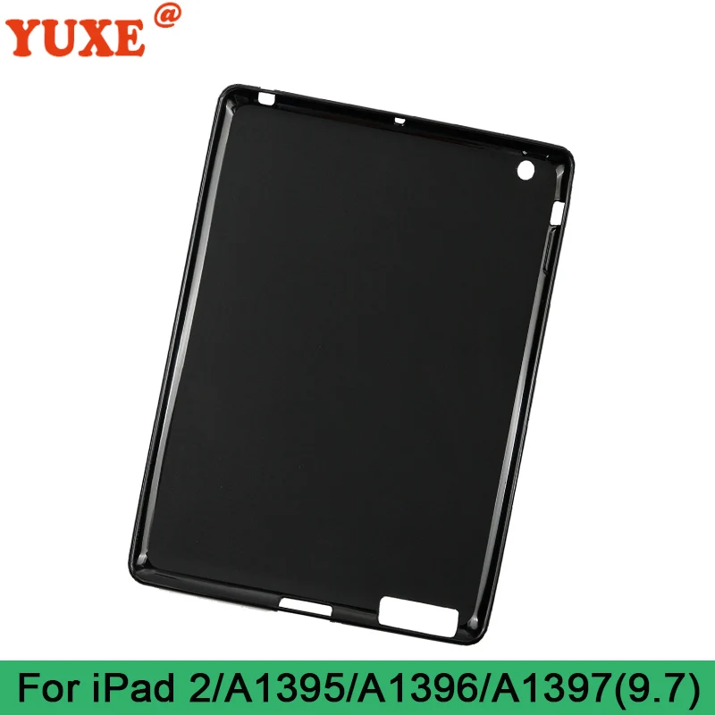 Custodia Per Tablet Per Ipad 2 Ipad2 Cover Da 9.7 Pollici Fundas Custodia Posteriore In Silicone Antigoccia Per Ipad2 9.7 "A1395 A1396 A1397