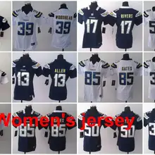 A+++ для женщин, для девушек, сшитые, в стиле Лос-Анжелес, s, для девушек, 17, Philip Rocks, 28, Мелвин Гордон, Вышивка логотипов, Размеры s-XXL, Джерси