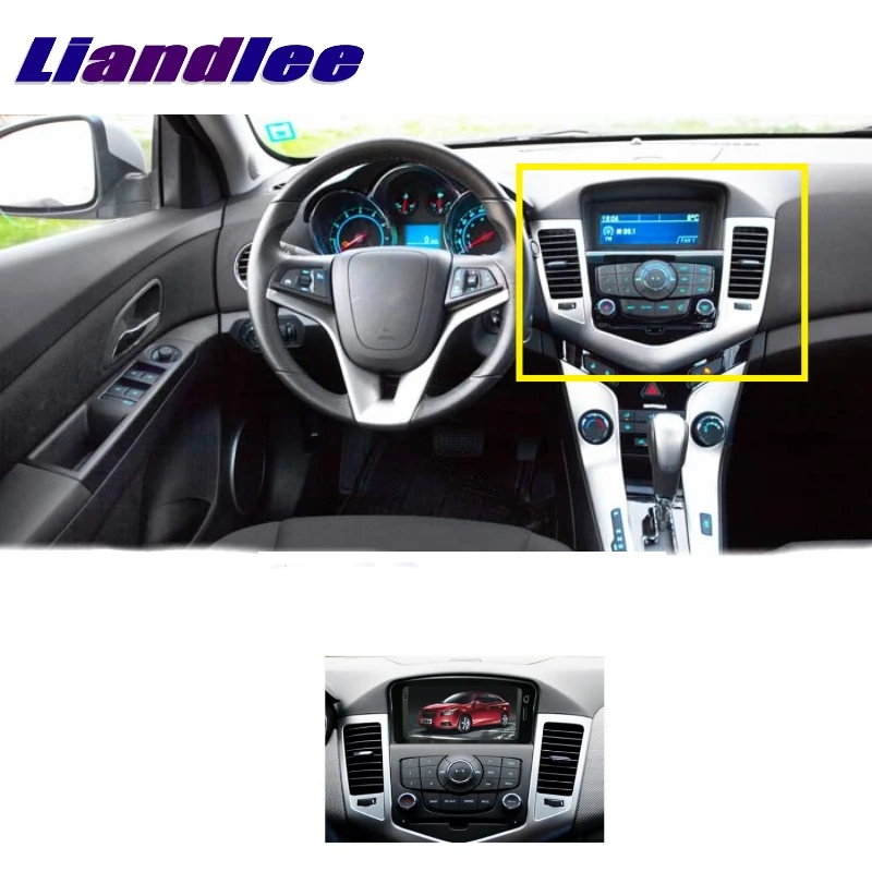 Для CHEVROLET CRUZE для DAEWOO LACETTI 2008~ LiisLee автомобильный мультимедиа, ТВ DVD gps аудио Hi-Fi радио стиль Навигация
