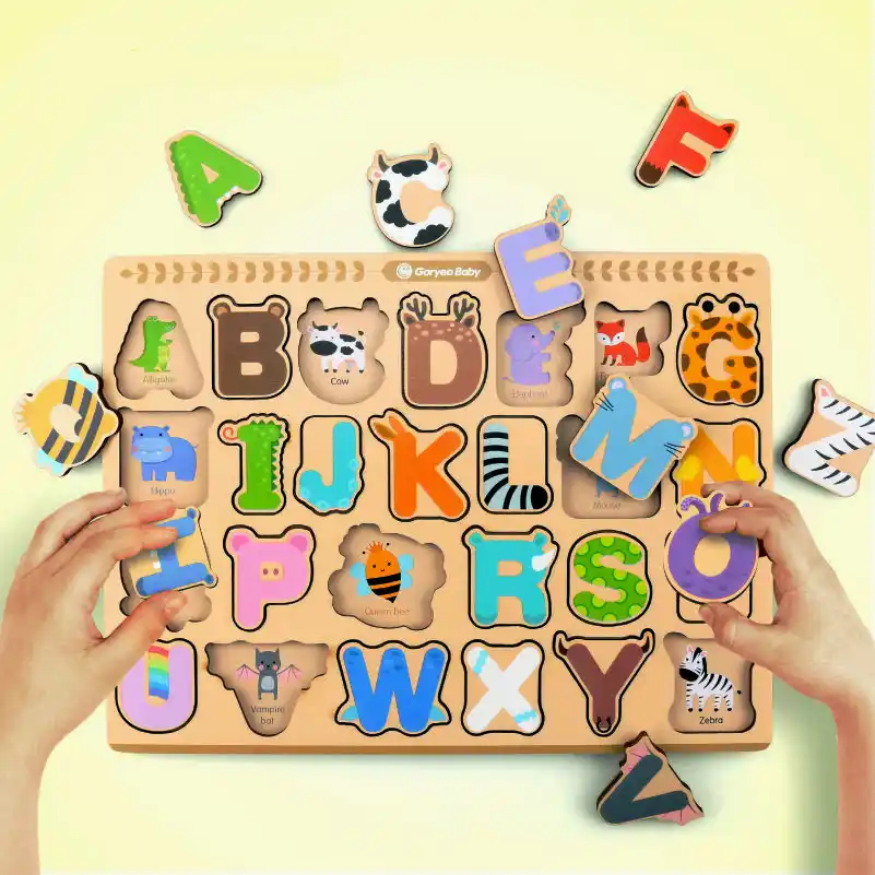 animal alphabet puzzle