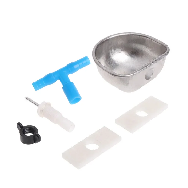 Горячая продажа кролик автоматическая поилка подачи воды Fix чаша из нержавеющей