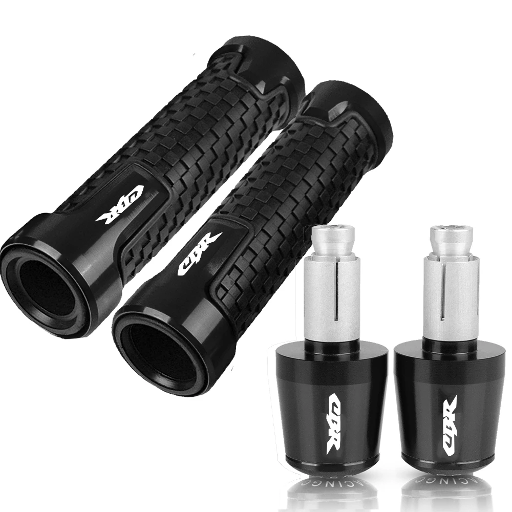 For Honda CBR 600 400 900 650 150 125 300 500 929 954 1000 250 R/RR/F/XX Motorcycle 22mm Handle grips handlebar grip ends Plug