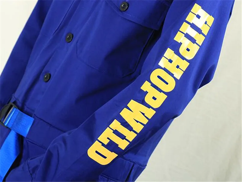 MORUANCLE Мужская Мода в стиле «хип-хоп» джинсовые Комбинезон Марка NEW fashion Hi Street в стиле панк джинсовые комбинезоны спецодежды брюки карго штаны с подтяжками для мужчин