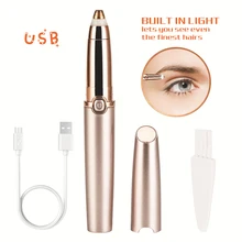 Эпилятор Портативный бровей формовочный нож Женская бритва триммер для ухода за кожей лица Ремонт контейнер