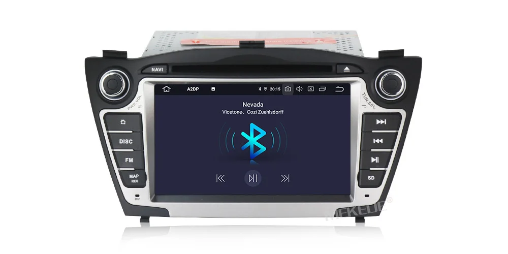 MEKEDE Автомобильный мультимедийный плеер gps 2 Din Android 9 для hyundai/IX35/TUCSON 2009- Canbus Авто Радио USB DVR dvd-плеер DSP FM