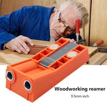 

Woodworking Oblique Hole Locator Drill Guide Set Pocket Hole Jig Kit Drill Guide Set Puncher Locator With Hole Locator Fittings
