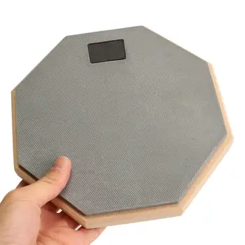 

8 Inch Rubber Wooden Dumb Drum Practice Training Drum Pad for Jazz Drums Exercise For Percussion Instruments Parts & Accessories