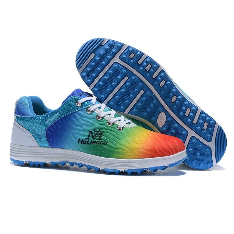 Качественная кожаная мужская обувь для гольфа, водонепроницаемые уличные кроссовки, дышащая нескользящая обувь, профессиональная 39-44