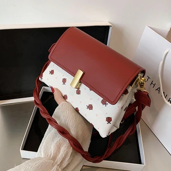 

Cute Women Shoulder Bag PU Leather Small Ladies Purses and Handbags Bolsos Para Mujer Crossbody Side Bags Sac Femme