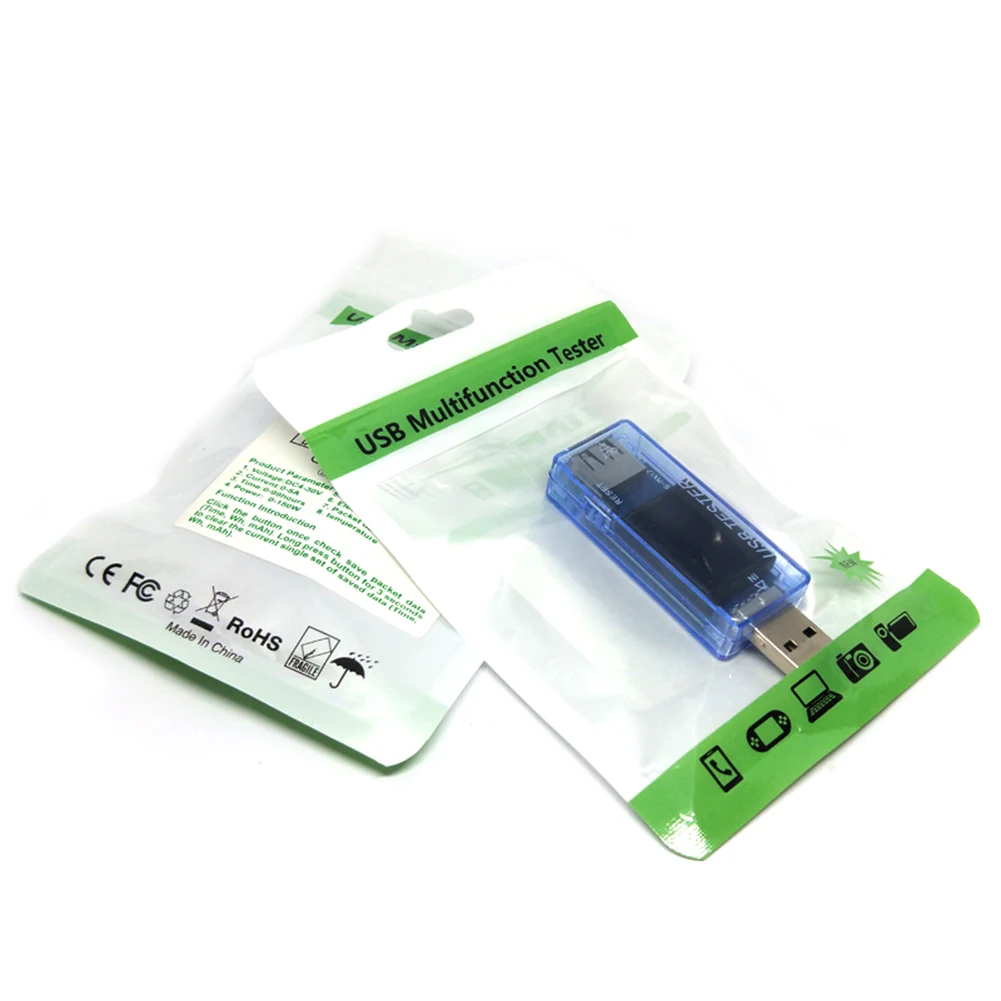 USB тестер 8 в 1 Вольтметр постоянного тока 0 99999 мАч индикатор электрической