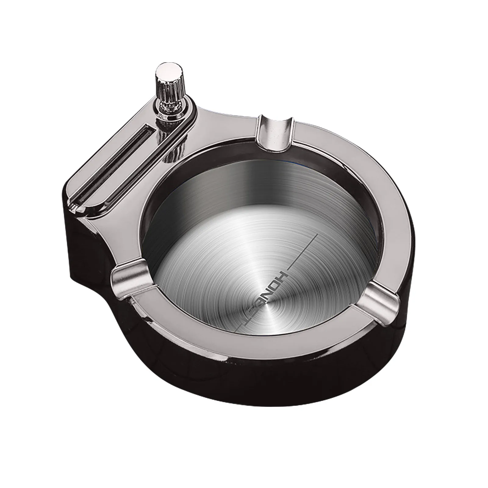 Lighter Ashtray Metal Oil Lighter Multifunctional Permanent Flint Lighter Desktop Home Office