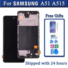 

ML1 Display For Samsung Galaxy A51 LCD A515 A515F A515F/DS A515FD LCD Screen Touch Digitizer Assembly Replacement Repairment