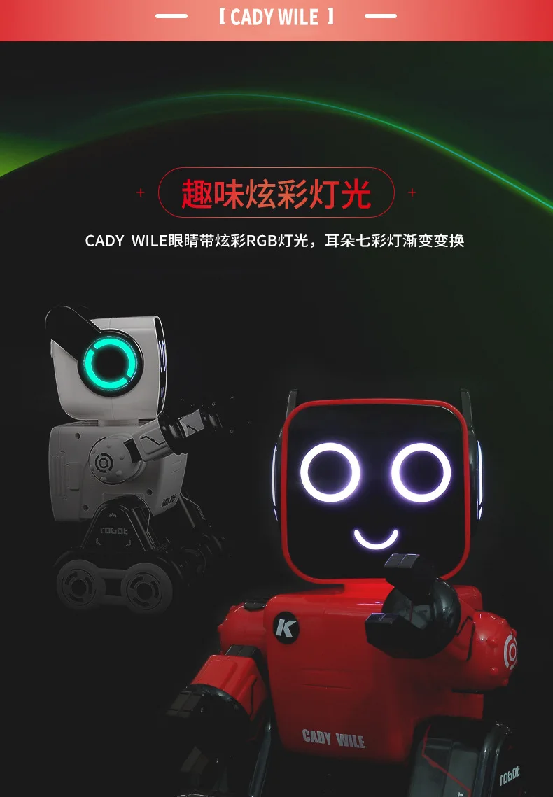 Smart Remote Control Robot Programming Voice Dialogue High-Tech Early Learning 6-Year-Old Boy CHILDREN'S Toy