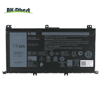 

BK-Dbest New High Quality Battery 357f9 For Dell 5577 5765 357F9 7559 5576 batteries