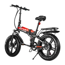 Zpao Elektrische Fiets 500W 750W 48V Max 40 Km/h Elektrische Mountainbike 4.0 Fat Tire Elektrische Fiets strand E-Bike Opvouwbare Ebike